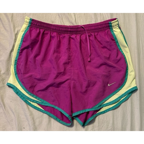 Nike Dri-FIT Women's Purple Lined Running Activewear Shorts, Size Small - Picture 1 of 6
